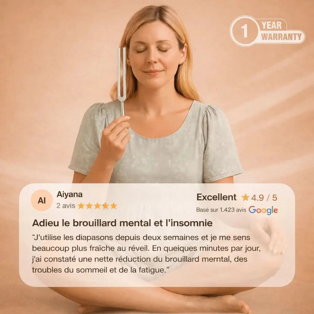 Diapason 512 Hz « fréquence de récupération »