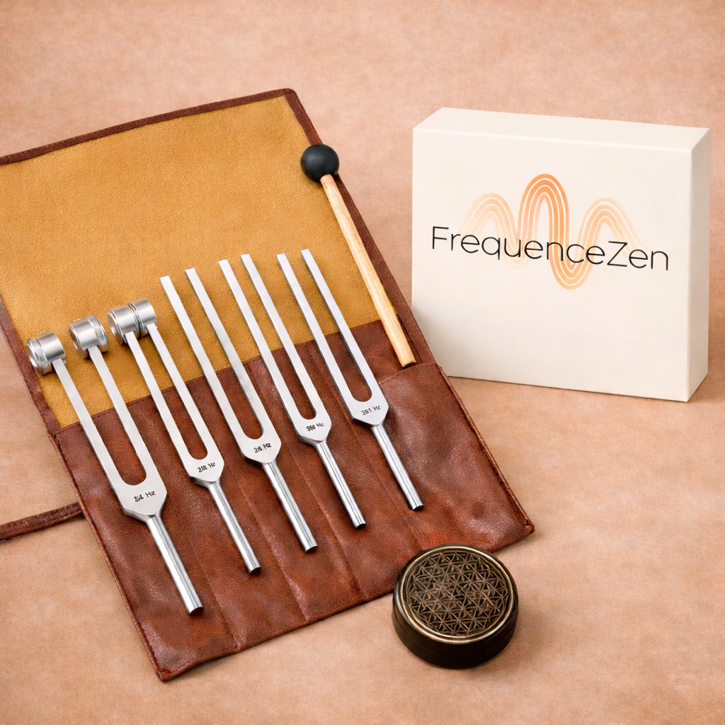 Ensemble de diapasons d’harmonie